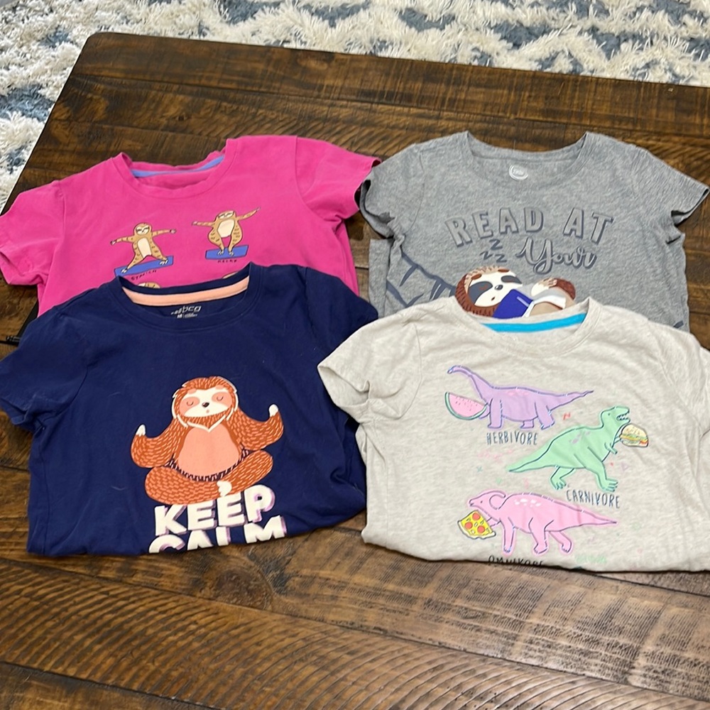 *Lot of 4* Girls T-Shirts Sz M